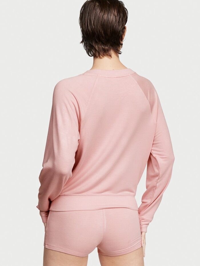 Комплект для сну VICTORIA'S SECRET Modal Terry Crewneck Short Set - Зображення 2