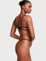 Боді Victoria's Secret VERY SEXY VERY SEXY Ziggy Glam Floral Embroidery Unlined Cutout Teddy - Зображення 2