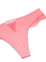 Трусики тонг Victoria's Secret Micro Lace Inset Thong Panty — изображение 4