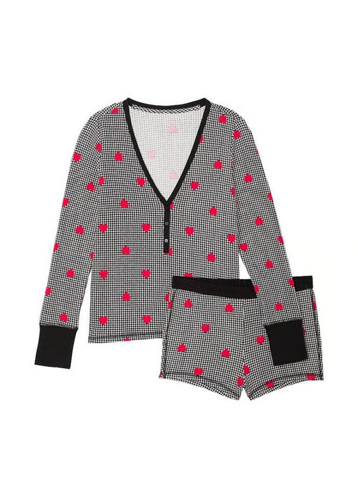 Термо піжама з шортами Victoria's Secret Thermal Short Pajama Set - Зображення 1