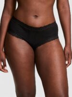 Бавовняні трусики чіки PINK Wink Lace-Trim Cheeky Panty