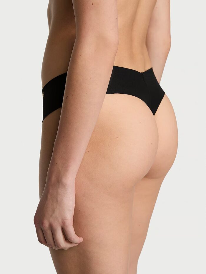 Бавовняні трусики тонг Victoria's Secret No-Show Cotton Thong Panty - Зображення 2
