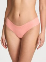 Бавовняні трусики тонг Victoria's Secret No-Show Cotton Thong Panty