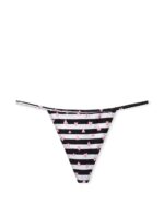 Бавовняні трусики тонг Victoria's Secret Stretch Cotton V-String Panty - Зображення 3