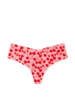 Безшовні трусики тонг PINK No-Show High-Leg Thong Panty - Зображення 2