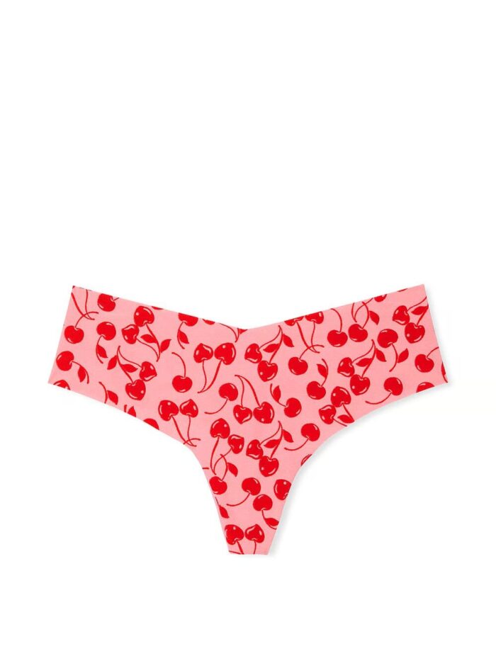 Безшовні трусики тонг PINK No-Show High-Leg Thong Panty - Зображення 2