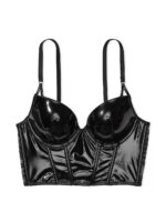 Бюстьє корсет Very Sexy Midnight Affair Faux Patent Leather Push-Up - Зображення 3