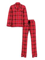 Фланелева піжама VICTORIA'S SECRET Flannel Long PJ Set - Зображення 4