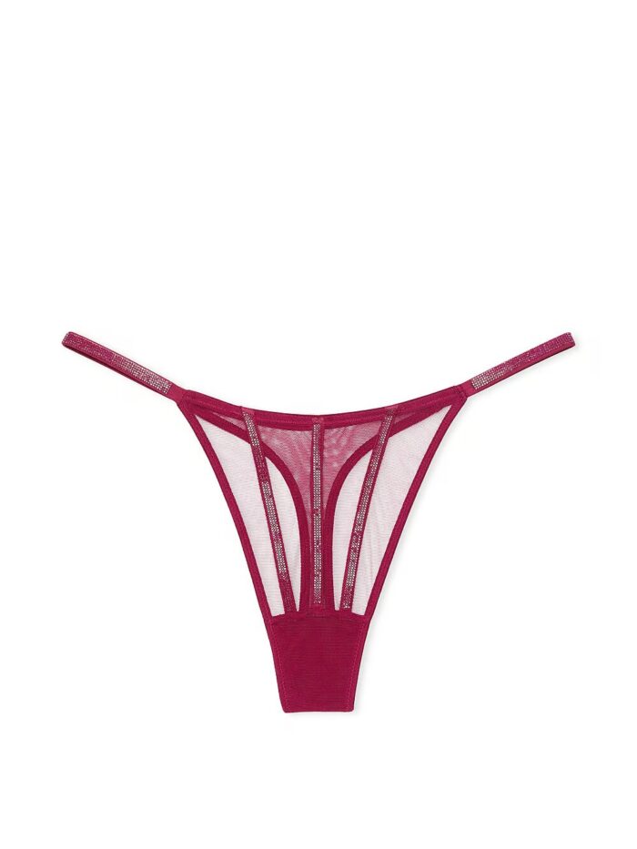 Комплект білизни Victoria's Secret Very Sexy Sheer Shine Unlined Low-Cut Demi Bra - Зображення 7
