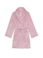 Короткий халат від Victoria's Secret Logo Short Cozy Robe - Зображення 5