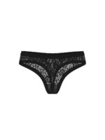 Мереживні безшовні трусики тонг No-Show No-Show Lace Thong Panty - Зображення 3