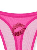 Трусики тонг Вікторія Сікрет Very Sexy Flirty Mesh Shine Strap Thong Panty - Зображення 3