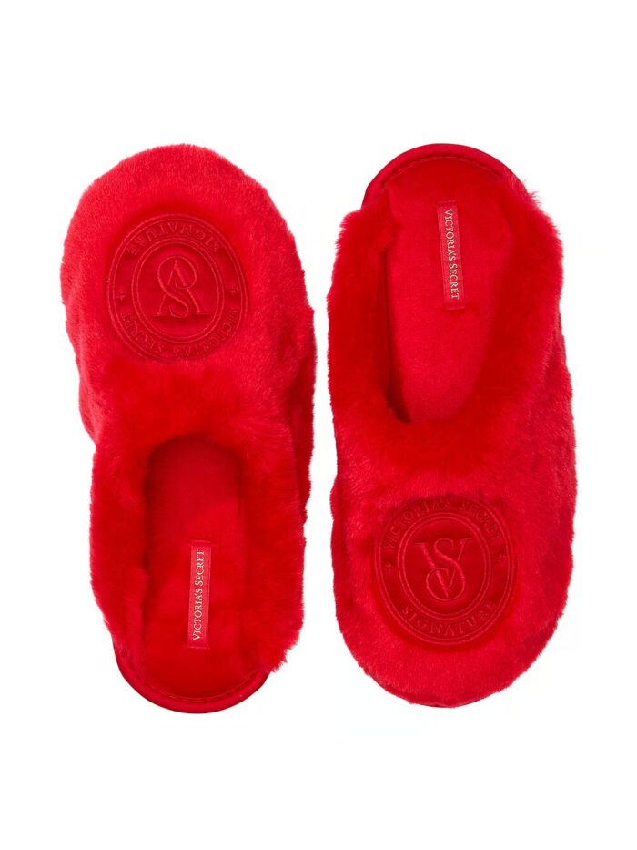 Домашні капці Victoria's Secret Closed-Toe Faux Fur Slippers - Зображення 1