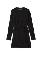 Халат трикотажний Victoria's Secret Modal Lace-Trim Robe