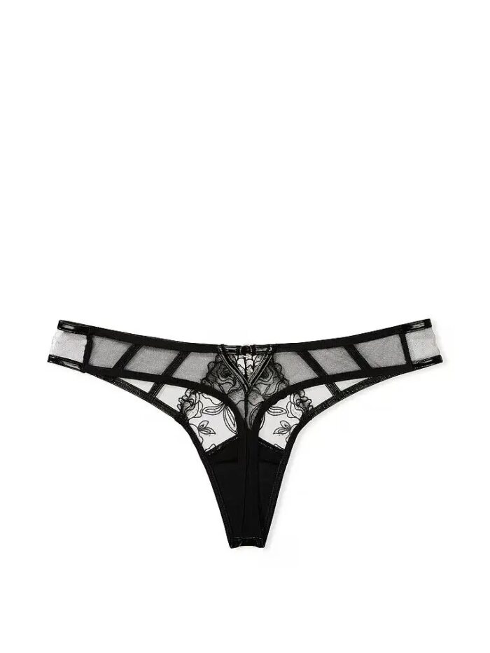 Комплект Victoria's Secret бюстьє корсет + трусики тонг - Зображення 7