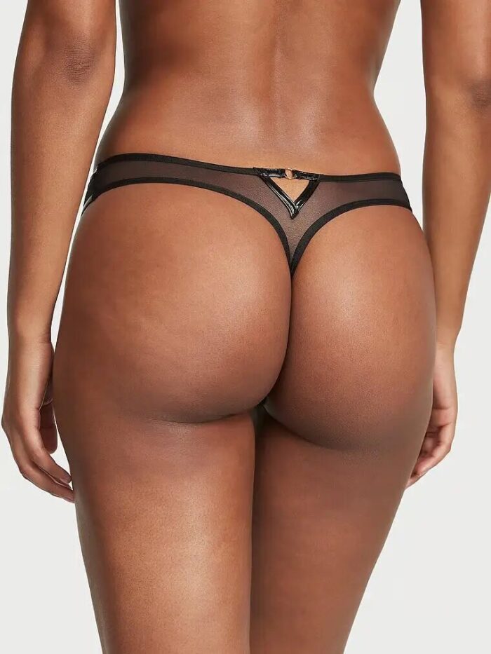 Комплект Victoria's Secret бюстьє корсет + трусики тонг - Зображення 5