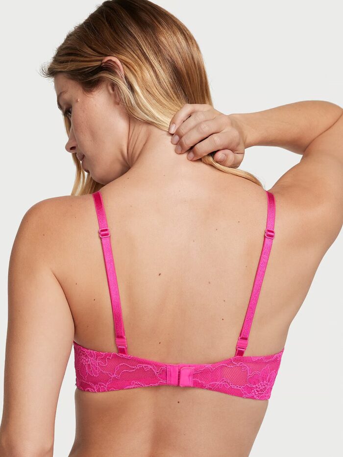 Комплект Вікторія Сікрет Very Sexy Shine Cradle Lace Push-Up Bra+Thong Panty - Зображення 3
