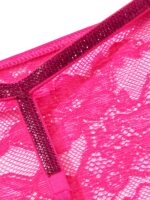 Комплект Вікторія Сікрет Very Sexy Shine Cradle Lace Push-Up Bra+Thong Panty - Зображення 6
