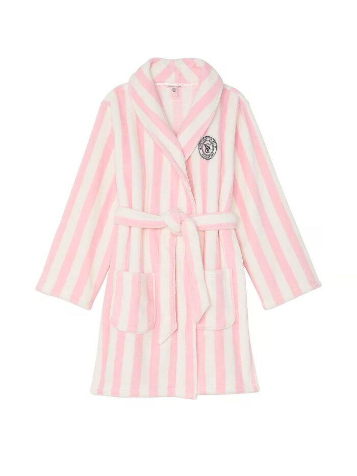 Короткий халат Victoria's Secret Short Cozy Robe - Зображення 3
