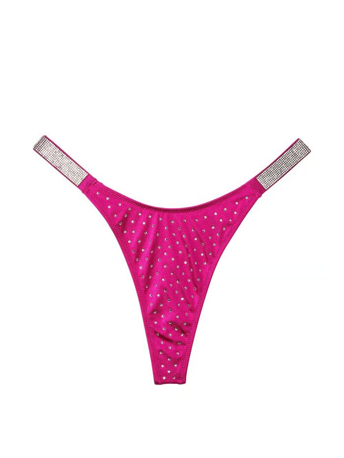 Купальник VICTORIA'S SECRET SWIM Bombshell Shine Strap Top+Thong Bottom - Зображення 4