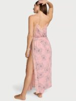 Нічна сорочка Victoria's Secret Modal Lace-Trim High-Slit Maxi Slip Dress - Зображення 2