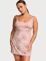 Нічна сорочка Victoria's Secret Modal Lace-Trim Sweetheart Slip Dress
