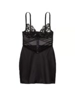 Пеньюар Victoria's Secret Shimmer Heart Embroidery Strappy Satin Slip - Зображення 3
