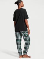 Піжама Victoria's Secret Flannel Jogger Tee-jama - Зображення 2