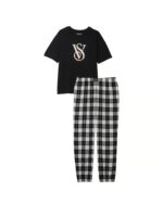 Піжама Victoria's Secret Flannel Jogger Tee-jama - Зображення 4