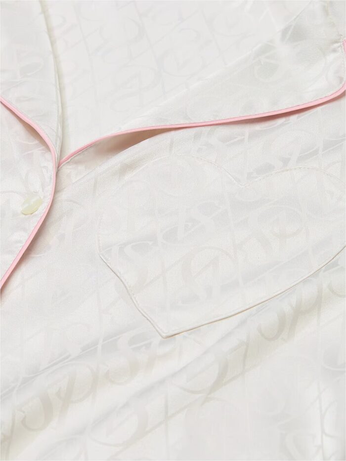 Піжама Victoria's Secret Glazed Satin Heart Short Pajama Set - Зображення 3