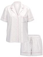 Піжама Victoria's Secret Glazed Satin Heart Short Pajama Set - Зображення 4