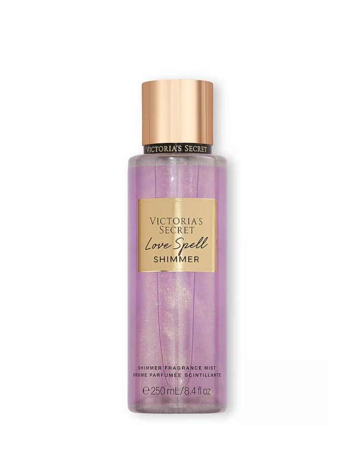 СПРЕЙ ДЛЯ ТЕЛА LOVE SPELL C ШИММЕРОМ (SHIMMER FRAGRANCE BODY MIST) - Зображення 1