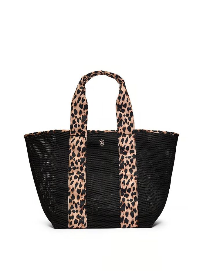 Сумка Victoria's Secret Leopard Mesh Tote Bag - Зображення 2