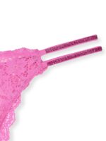 Трусики бразиліана Victoria's Secret Twinkle Strap Lace Brazilian Panty - Зображення 3