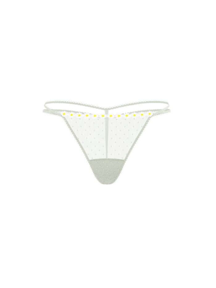 Трусики тонг PINK Wink Strappy V-String Thong Panty - Зображення 3