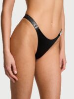 Трусики тонг Вікторія Сікрет Very Sexy Shine Strap Lace Thong Panty