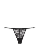 Трусики тонг Вікторія Сікрет Very Sexy Shine Strap Lace V-String Panty - Зображення 3