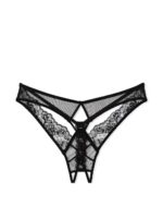 Відкриті трусики тонг Victoria's Secret Very Sexy Rose Lace & Grommet Crotchless Thong - Зображення 3