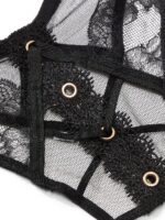Відкриті трусики тонг Victoria's Secret Very Sexy Rose Lace & Grommet Crotchless Thong - Зображення 4