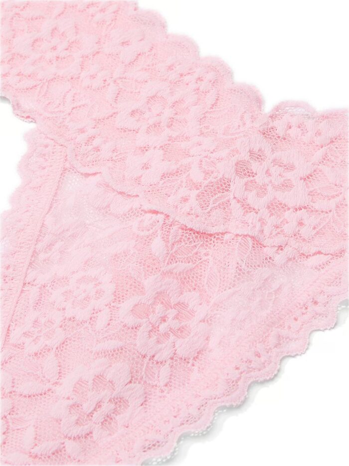 Мереживні трусики тонг Victoria's Secret Lace Thong Panty - Зображення 3