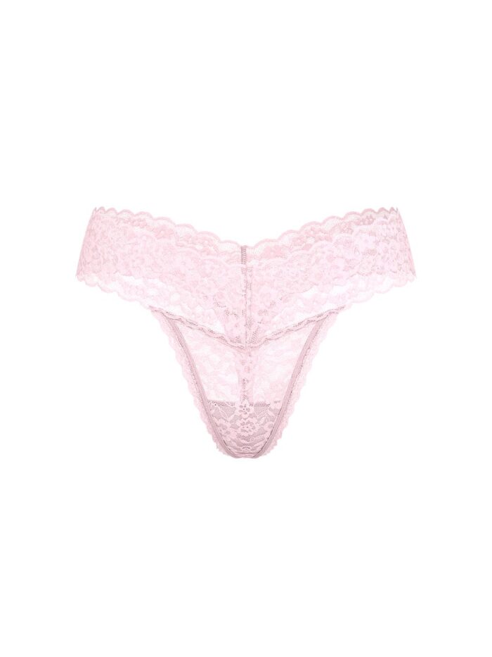 Мереживні трусики тонг Victoria's Secret Lace Thong Panty - Зображення 4