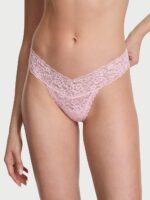Мереживні трусики тонг Victoria's Secret Lace Thong Panty