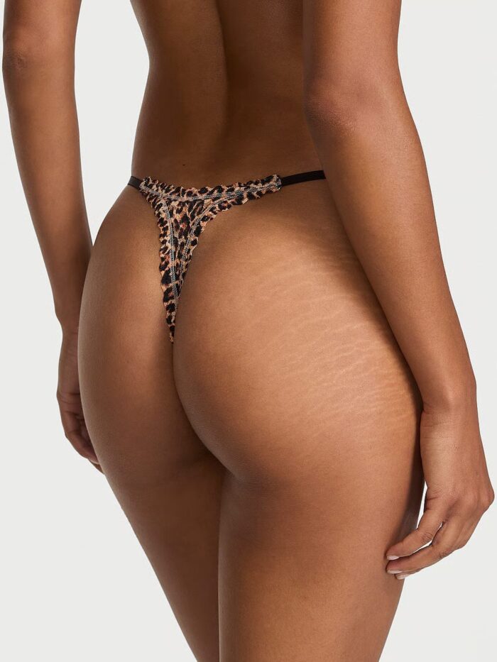 Мереживні трусики тонг Victoria's Secret Lace String Thong Panty - Зображення 2